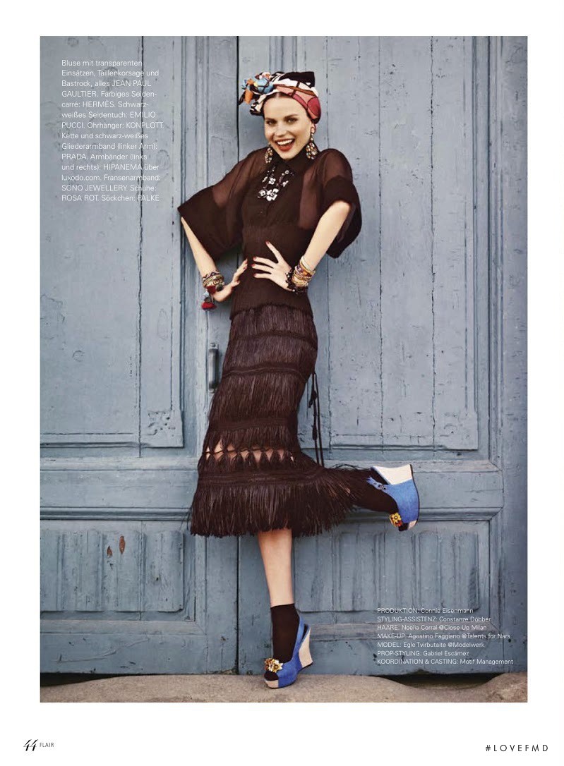 Egle Tvirbutaite featured in Dolce Vita 2013, June 2013