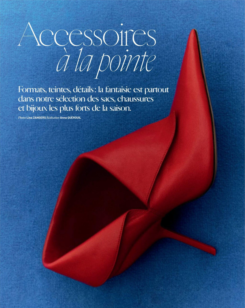 Heather Kemesky featured in Accessoires à la pointe, April 2025