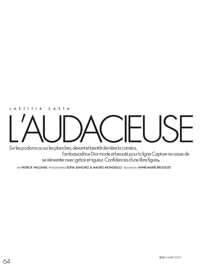 L\'audacieuse, March 2025