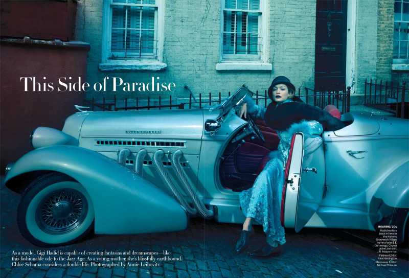 Gigi Hadid featured in This Side Of Paradise, April 2025