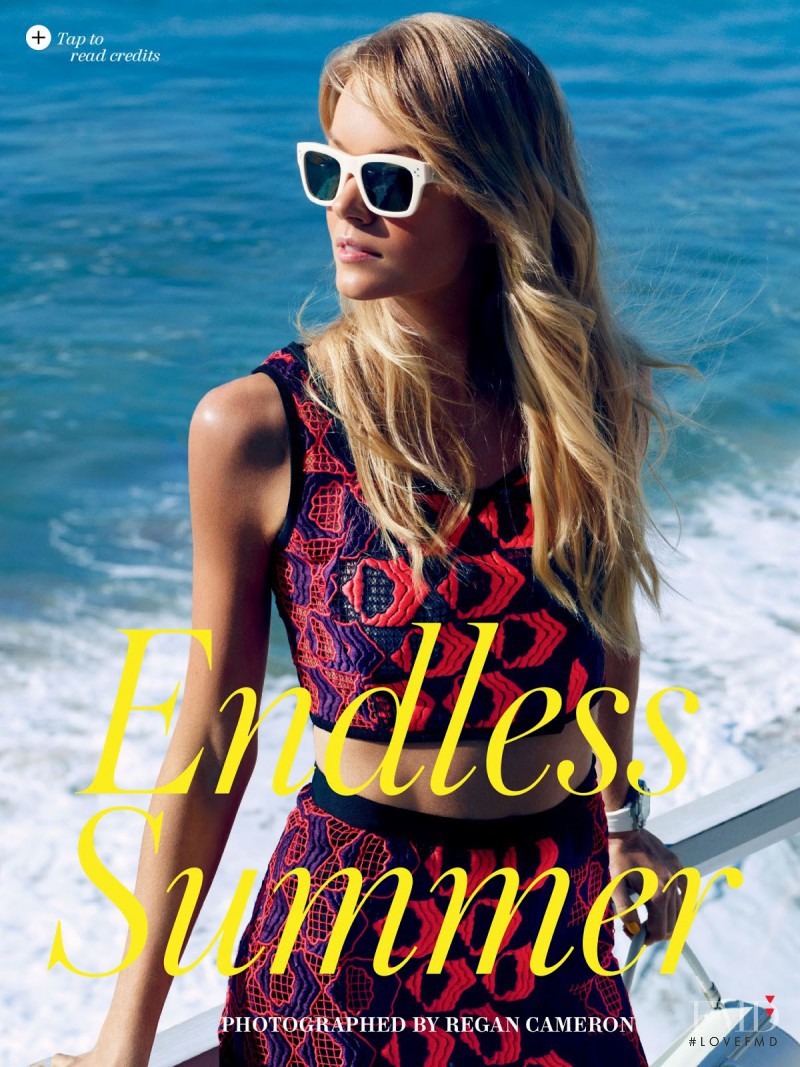 Lindsay Ellingson featured in Endless Summer, June 2013