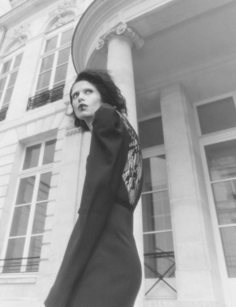 Anja Rubik featured in Collections Selection: Saint Laurent, March 2025
