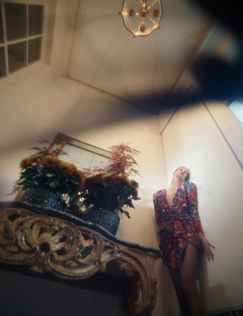 Anja Rubik featured in Collections Selection: Saint Laurent, March 2025