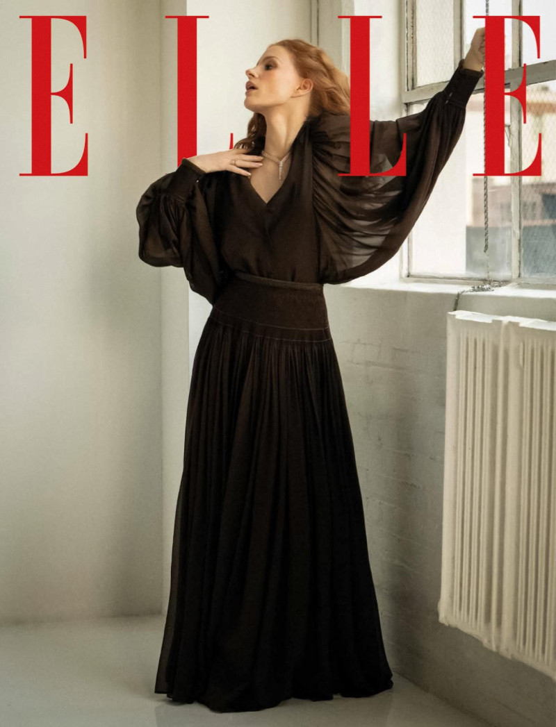 Jessica Chastain featured in Mas Alla Del Papel, April 2025