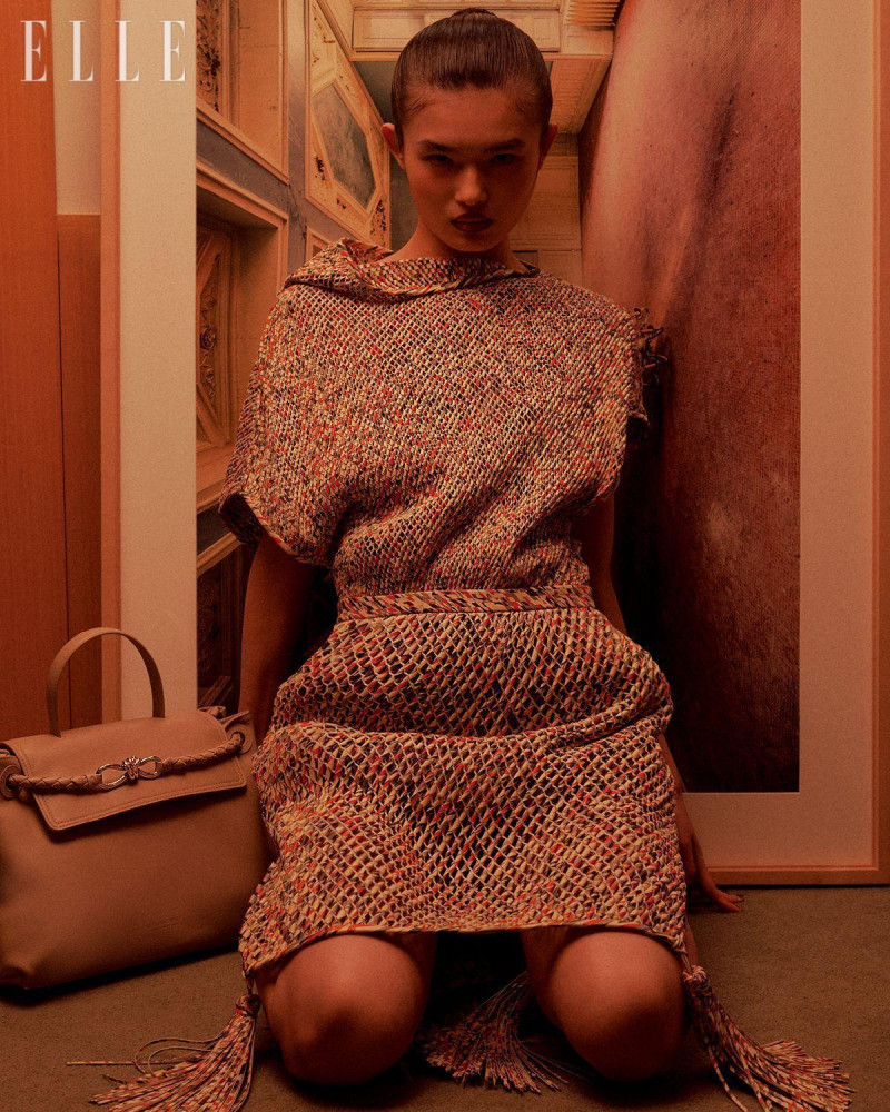 Luo Yi featured in Bottega Veneta, March 2025