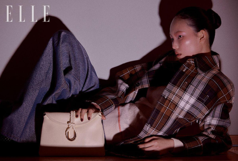Luo Yi featured in Bottega Veneta, March 2025
