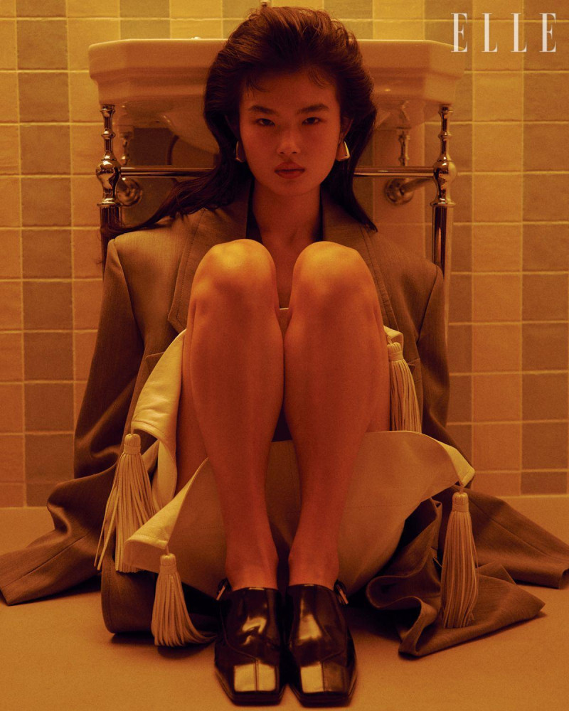 Luo Yi featured in Bottega Veneta, March 2025
