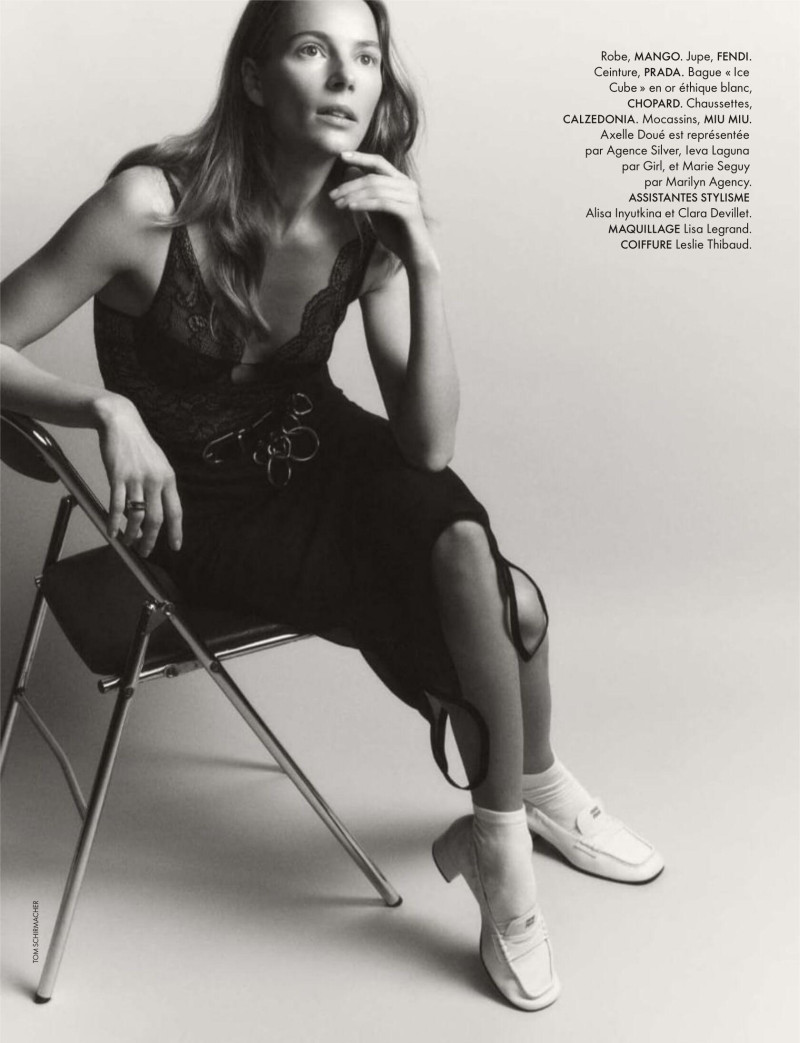 Ieva Laguna featured in Ainsi Soient-elles, March 2025