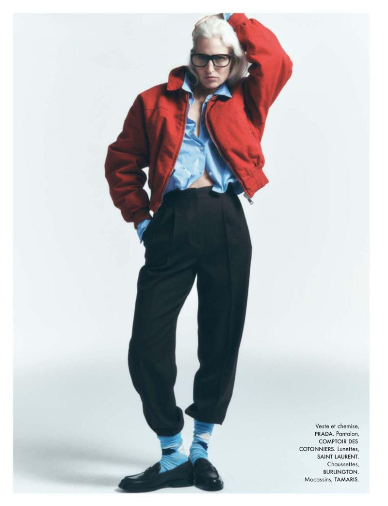 Ieva Laguna featured in Ainsi Soient-elles, March 2025