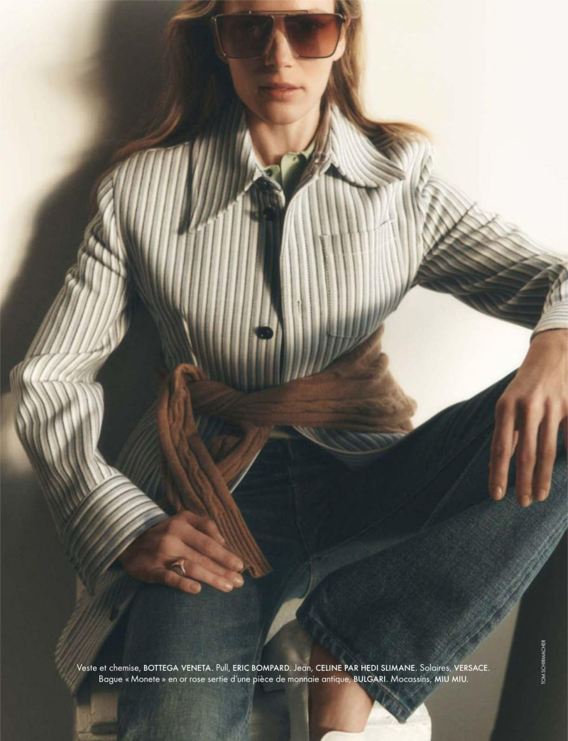 Ieva Laguna featured in Ainsi Soient-elles, March 2025