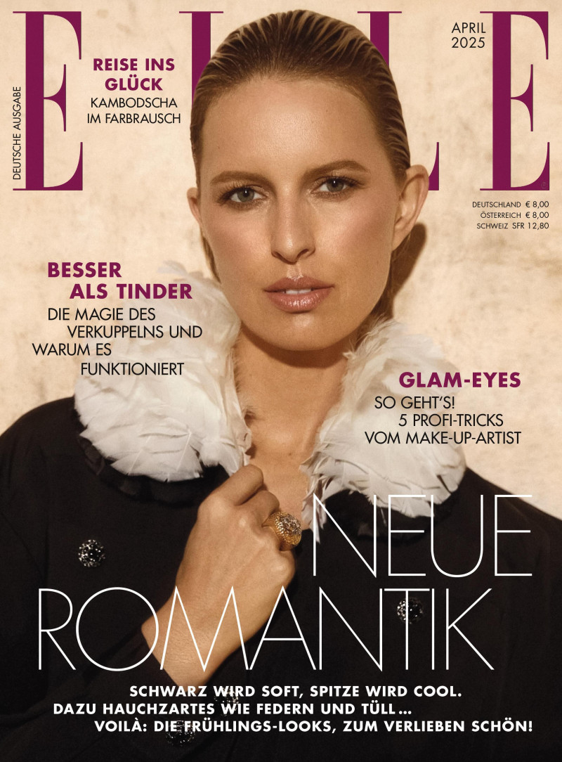 Karolina Kurkova featured in Einfach Magisch, April 2025