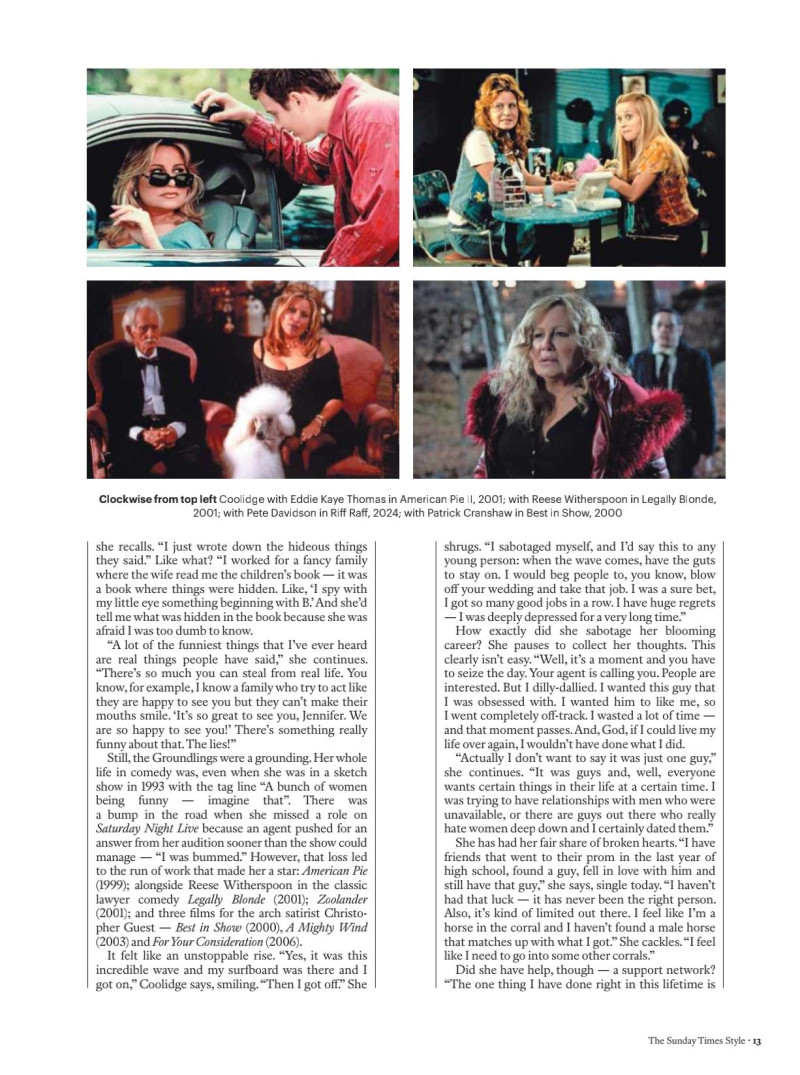 Jennifer Coolidge, March 2005