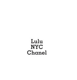 Lulu NYC Chanel