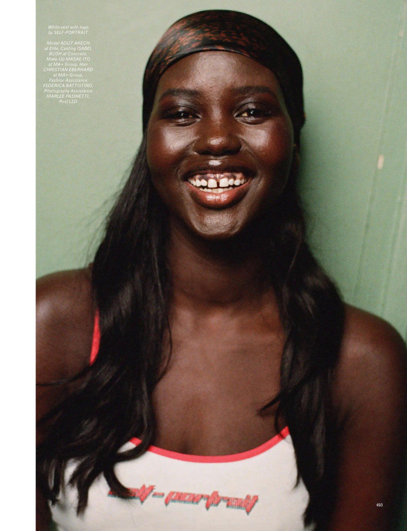 Adut Akech Bior featured in Adut & Kiki, March 2025