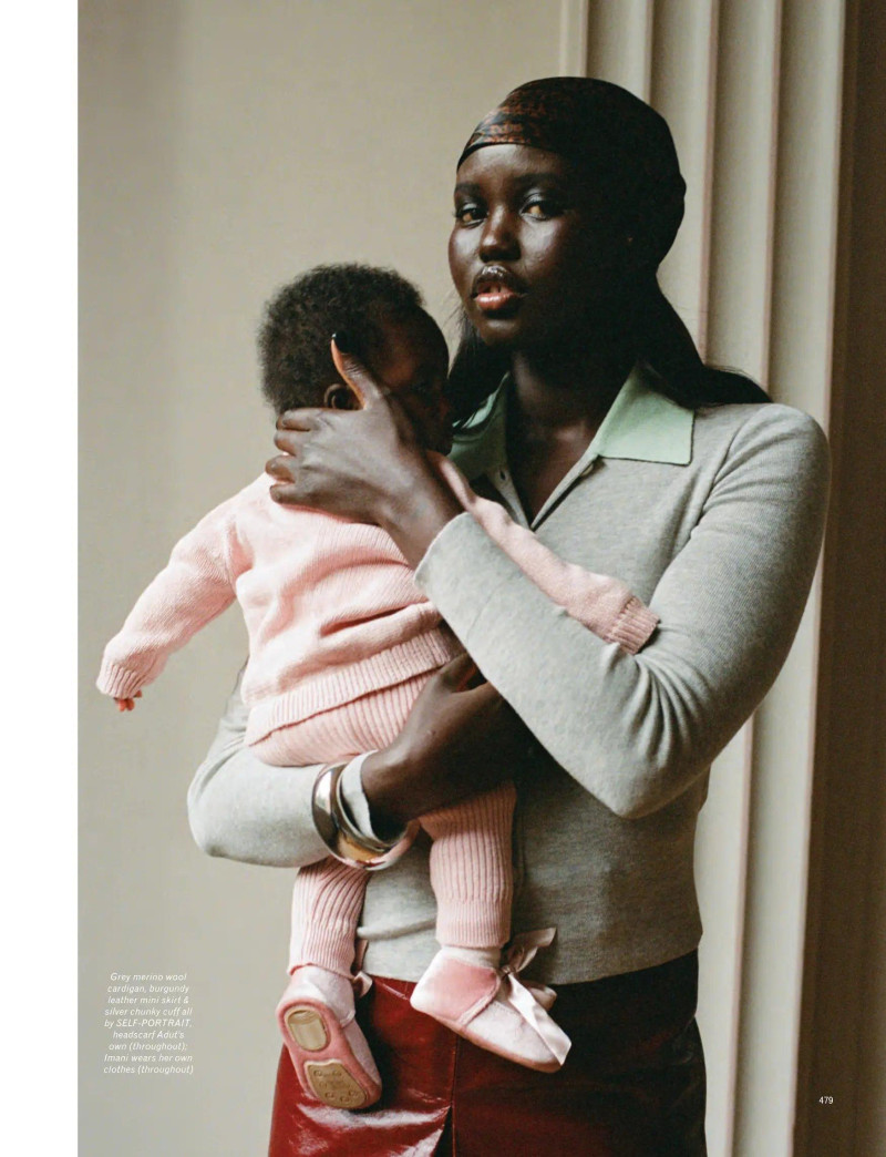 Adut Akech Bior featured in Adut & Kiki, March 2025