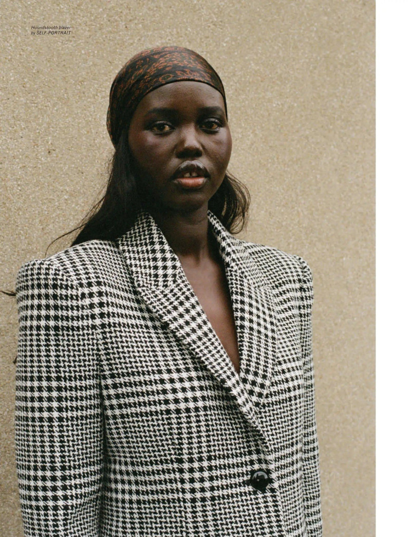 Adut Akech Bior featured in Adut & Kiki, March 2025