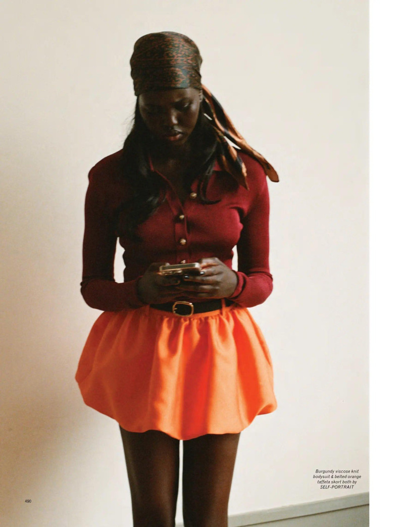 Adut Akech Bior featured in Adut & Kiki, March 2025
