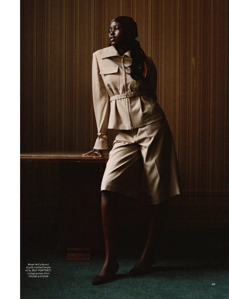 Adut Akech Bior featured in Adut & Kiki, March 2025
