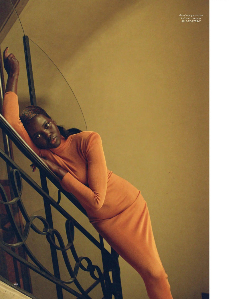 Adut Akech Bior featured in Adut & Kiki, March 2025