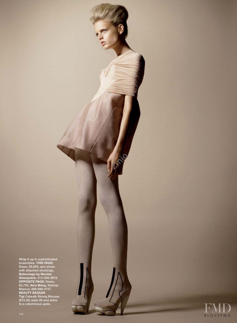 Hanne Gaby Odiele featured in The New Collections, January 2009
