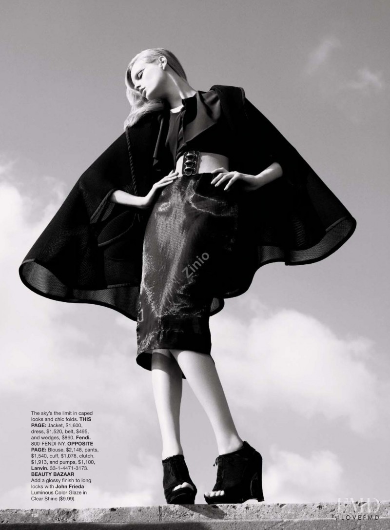Hanne Gaby Odiele featured in The New Collections, January 2009