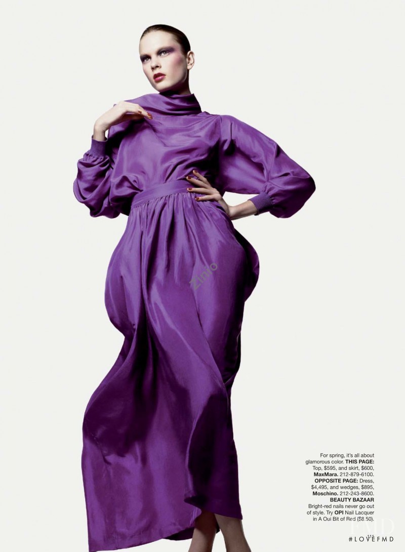 Irina Kulikova featured in The New Collections, January 2009