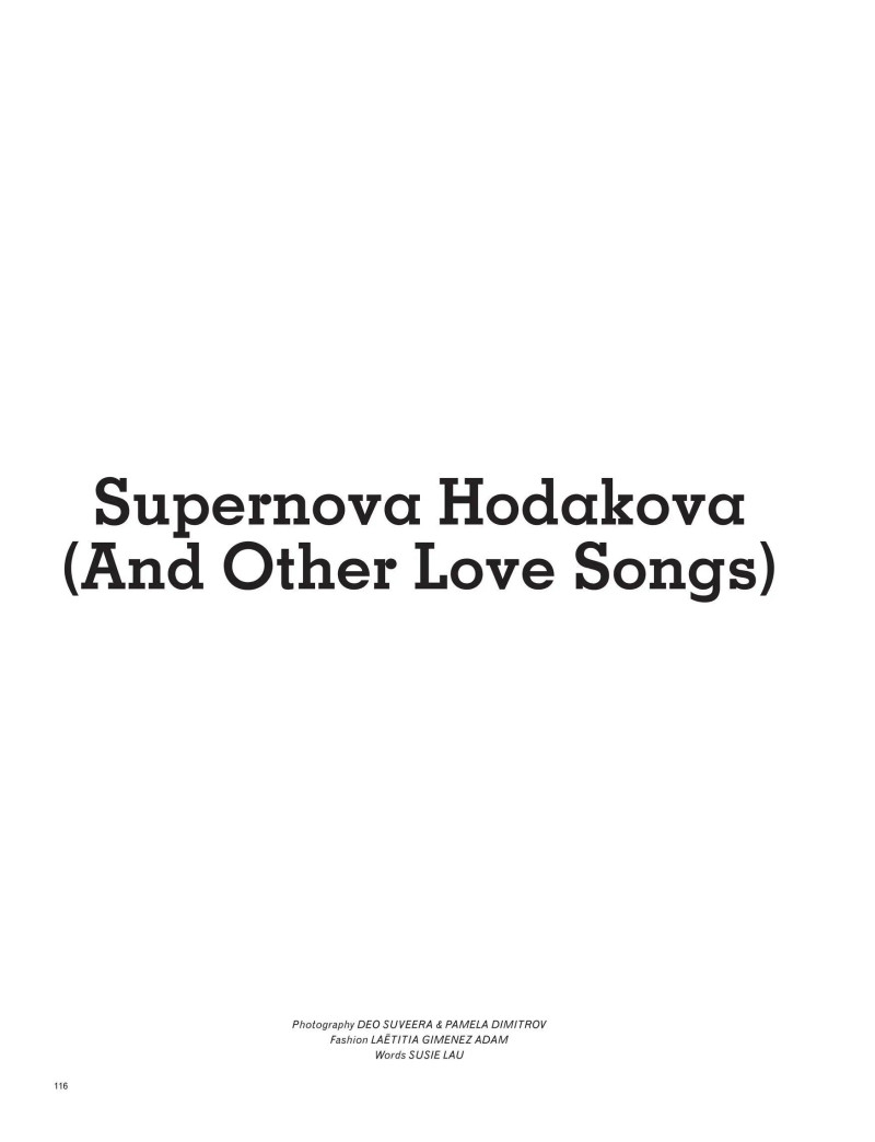 Supernova Hadakova (And Other Love Songs), March 2025