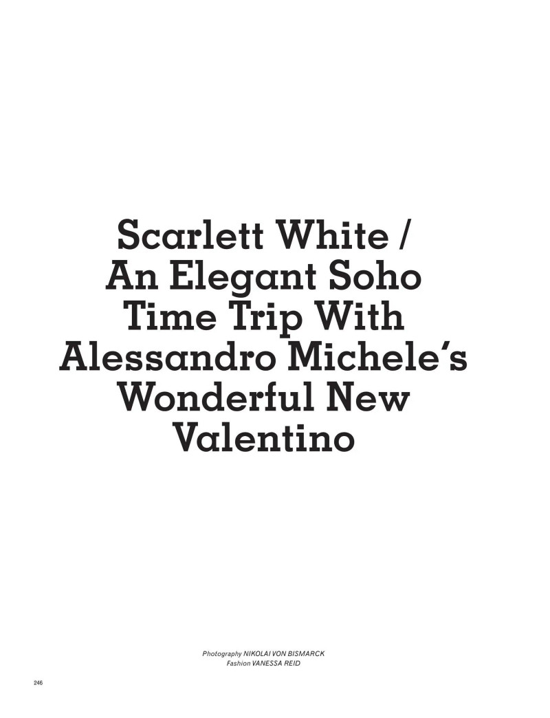 Jean Marques An Elegant Soho Time Trip With Alessandro Michele\'s Wonderful New Valentino, March 2025