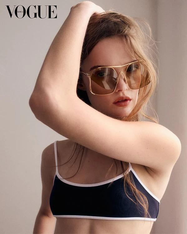 Lulu Tenney featured in Lulu Tenney and Miu Miu, the prettiest pronunciation right now, May 2025
