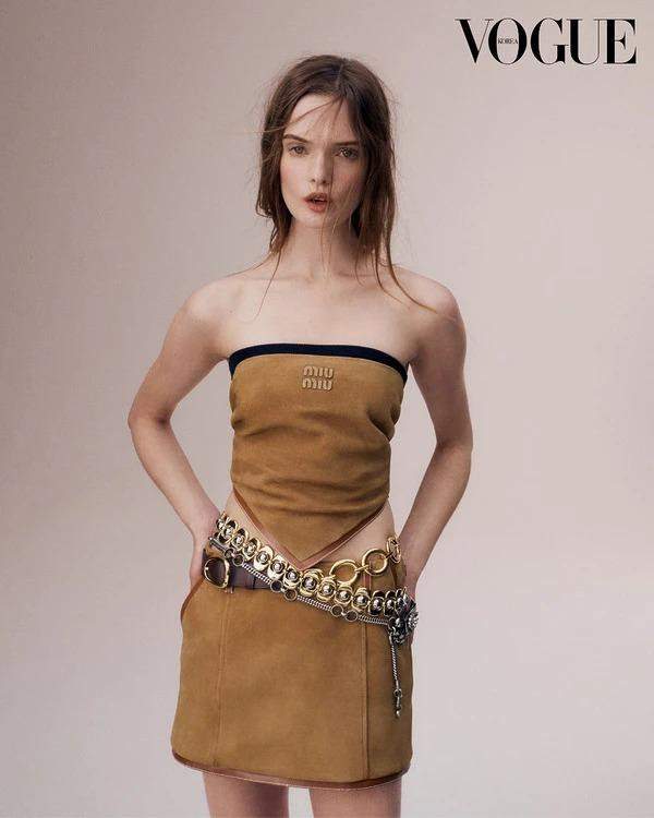 Lulu Tenney featured in Lulu Tenney and Miu Miu, the prettiest pronunciation right now, May 2025