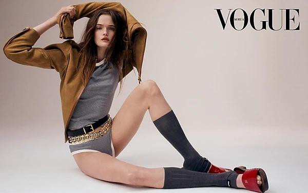 Lulu Tenney featured in Lulu Tenney and Miu Miu, the prettiest pronunciation right now, May 2025