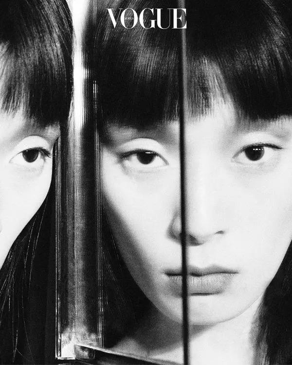 Yoonmi Sun featured in Between oil and chains, intense couture, April 2025