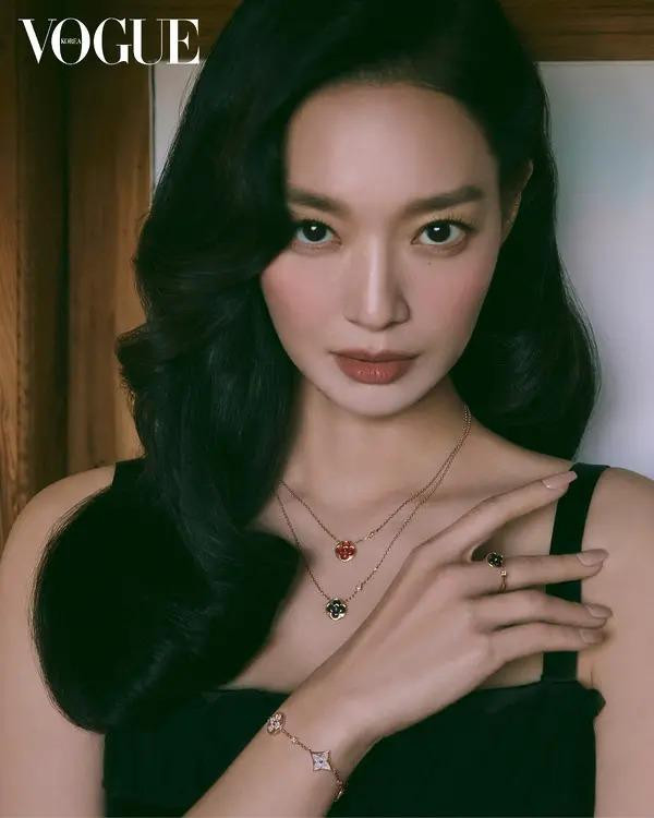 Shin Min-Ah and Louis Vuitton, clear beauty, April 2025