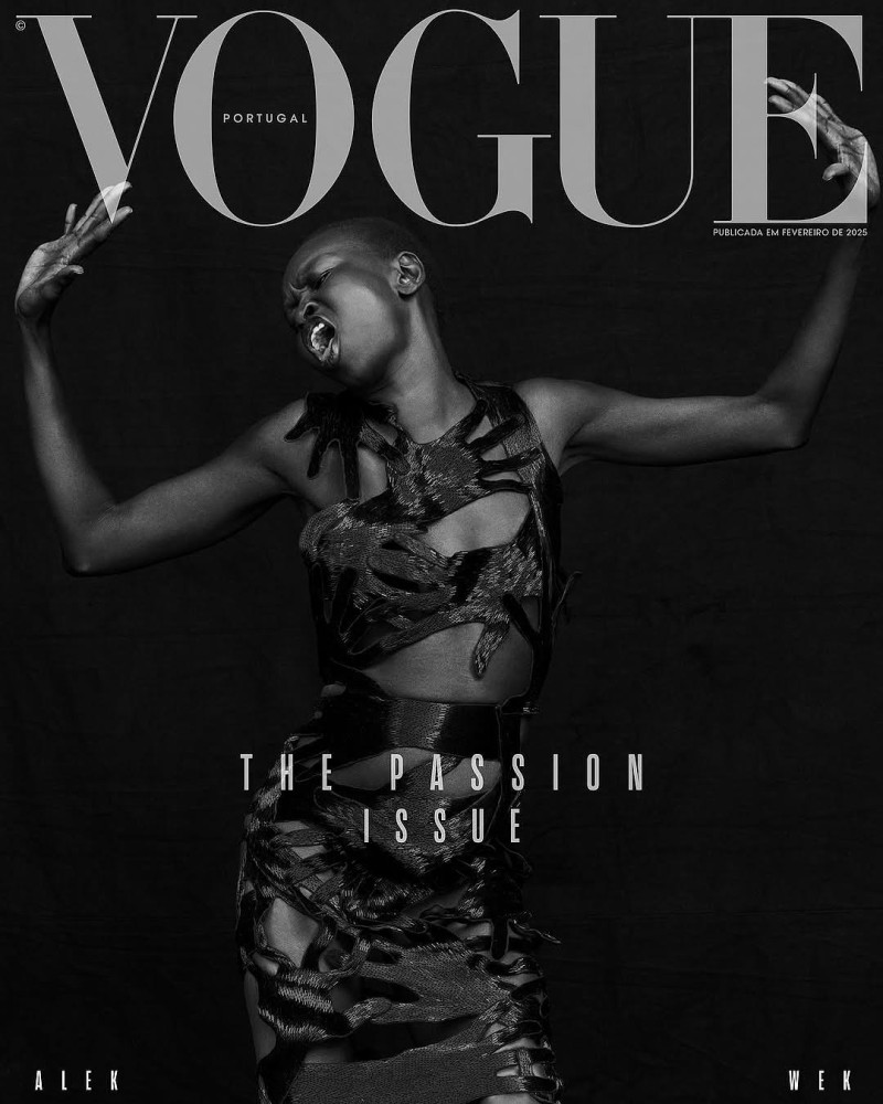 Alek Wek featured in Alek Wek, February 2025