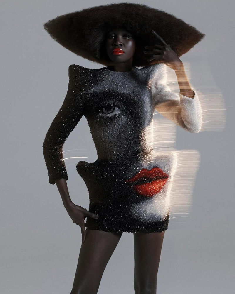 Alek Wek featured in Alek Wek, February 2025