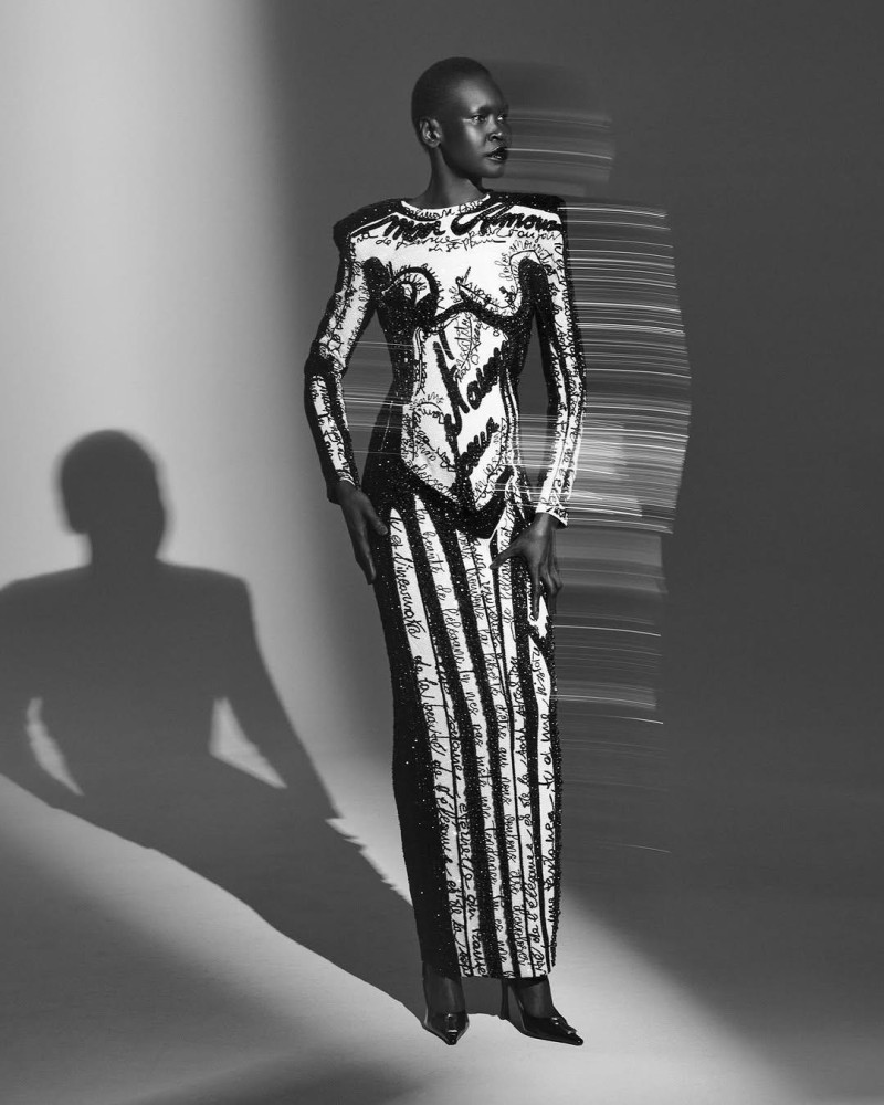 Alek Wek featured in Alek Wek, February 2025