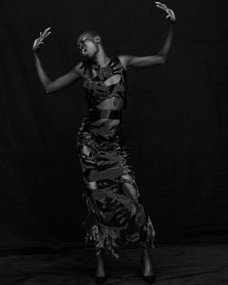 Alek Wek featured in Alek Wek, February 2025