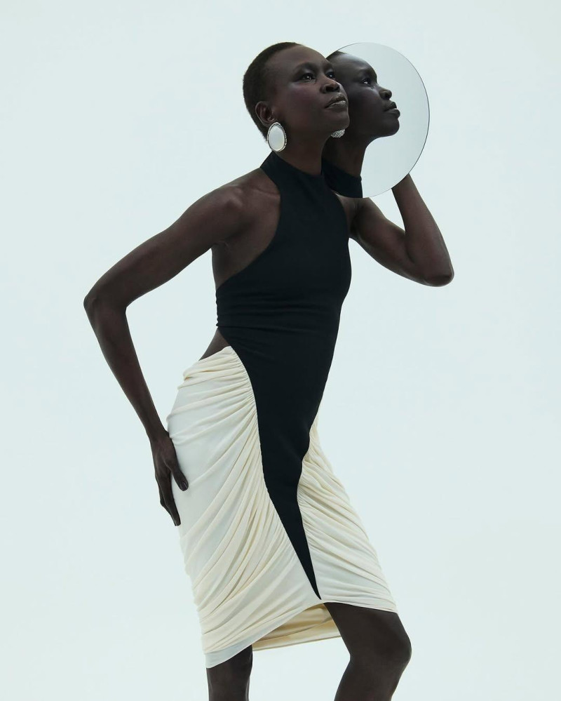 Alek Wek featured in Alek Wek, February 2025