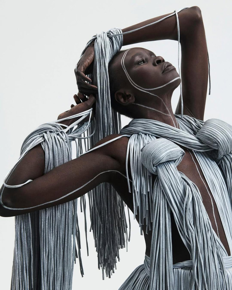 Alek Wek featured in Alek Wek, February 2025