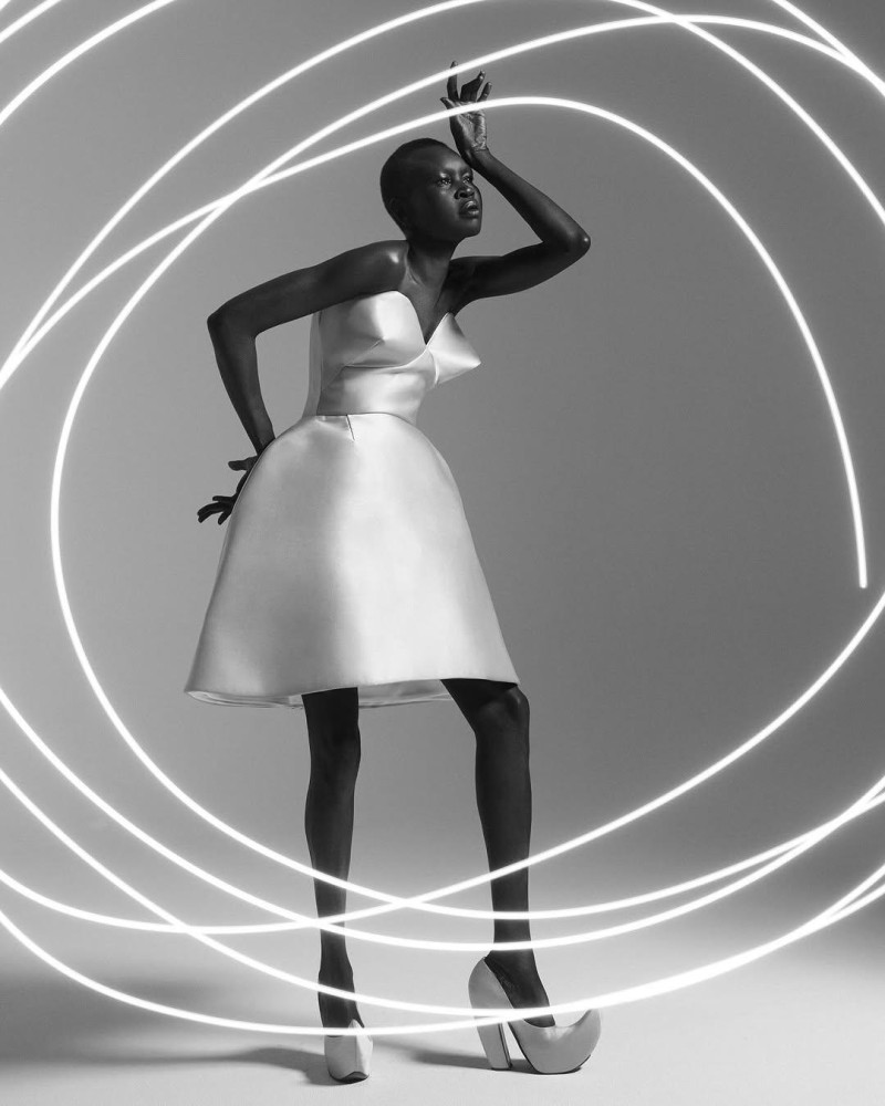 Alek Wek featured in Alek Wek, February 2025