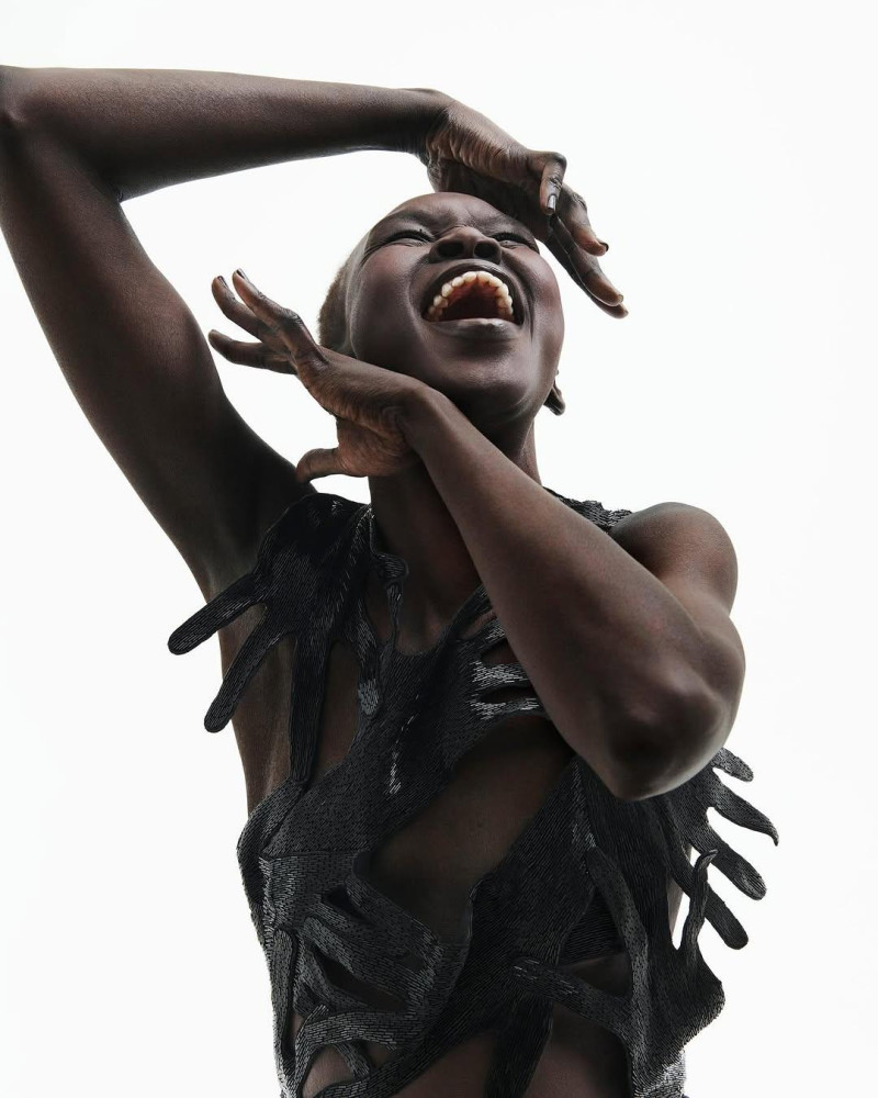 Alek Wek featured in Alek Wek, February 2025