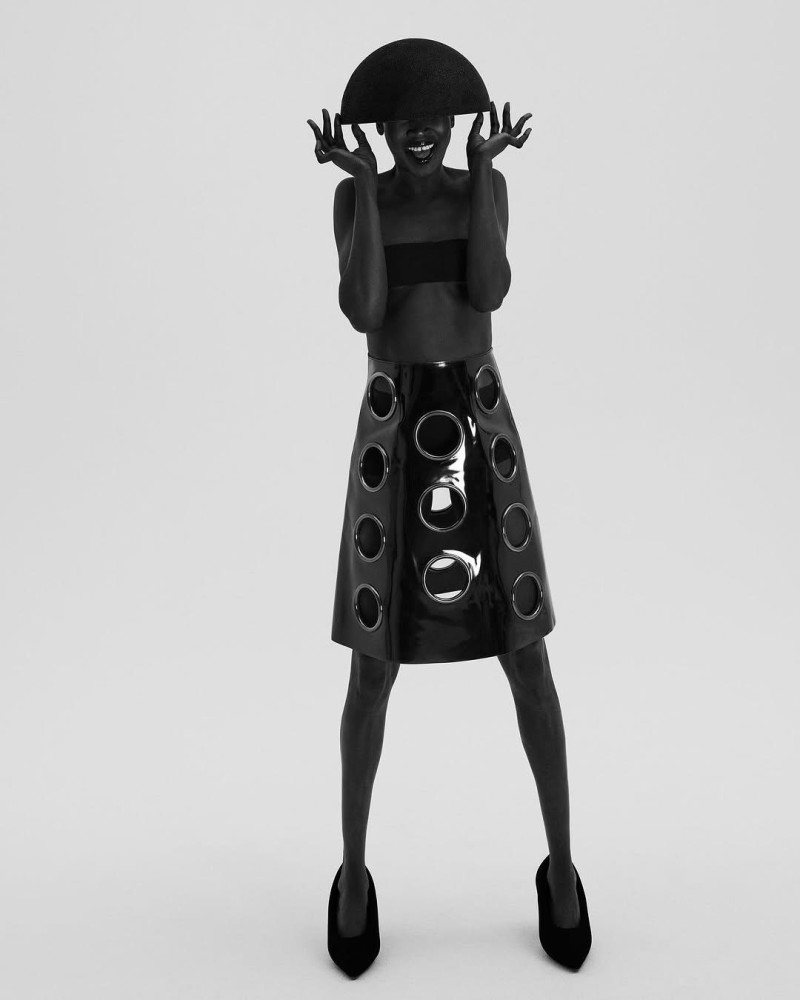 Alek Wek featured in Alek Wek, February 2025