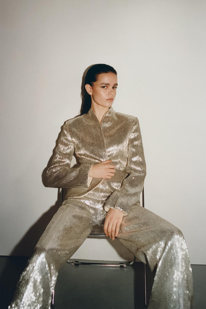 Naomi Apajok featured in Haute Couture, April 2025