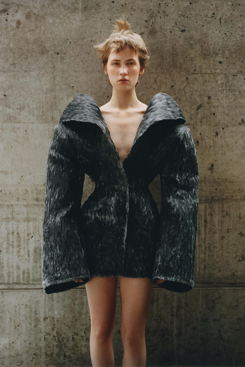 Naomi Apajok featured in Haute Couture, April 2025