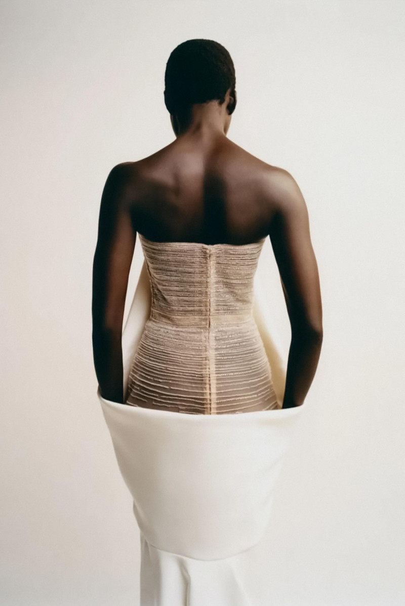 Naomi Apajok featured in Haute Couture, April 2025