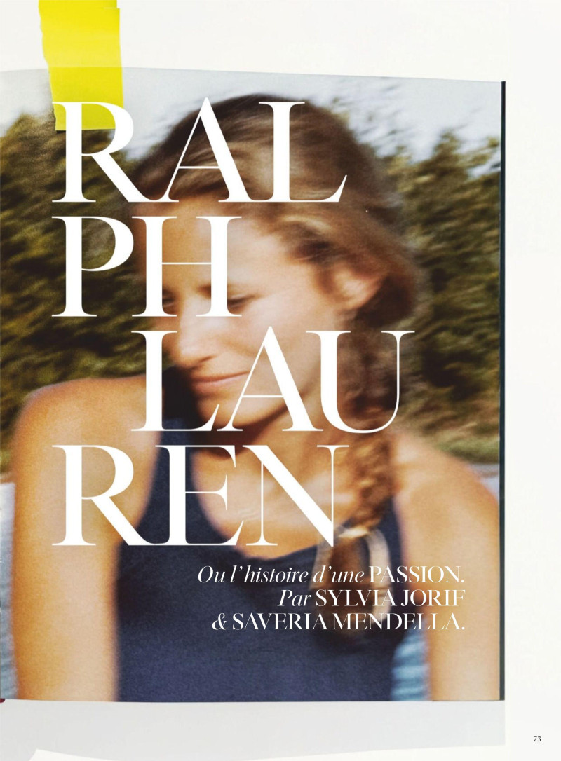 Ralph Lauren: Ou L\'histoire D\'une Passion, April 2025