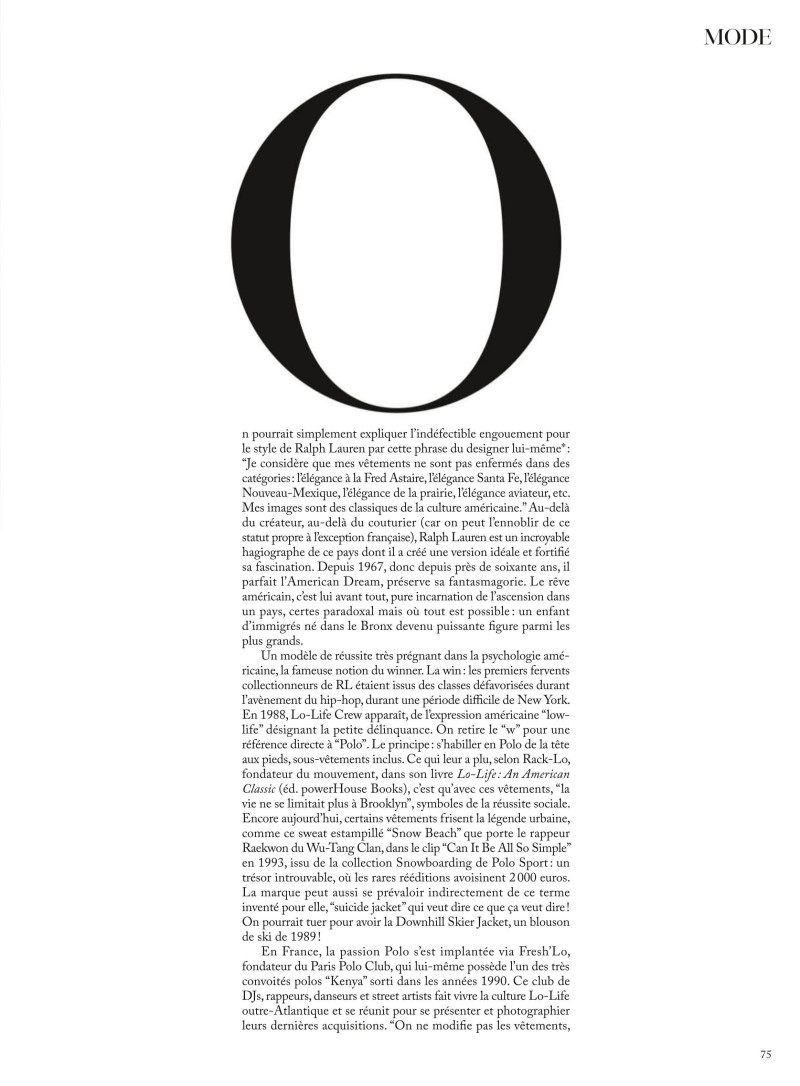 Ralph Lauren: Ou L\'histoire D\'une Passion, April 2025