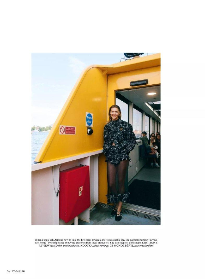 Arizona Muse featured in Arizona Muse\'s A-Ha Moment, April 2025