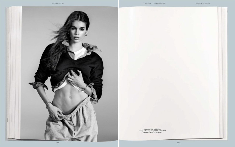 Kaia Gerber featured in Kaia\'s Page Turner, March 2025