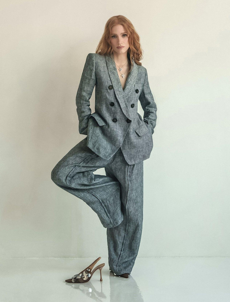 Jessica Chastain, April 2025